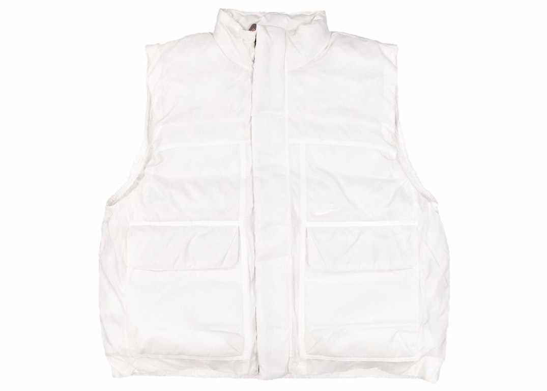 Pre-owned Nike Sportswear Tech Pack Therma-fit Adv Vest White
