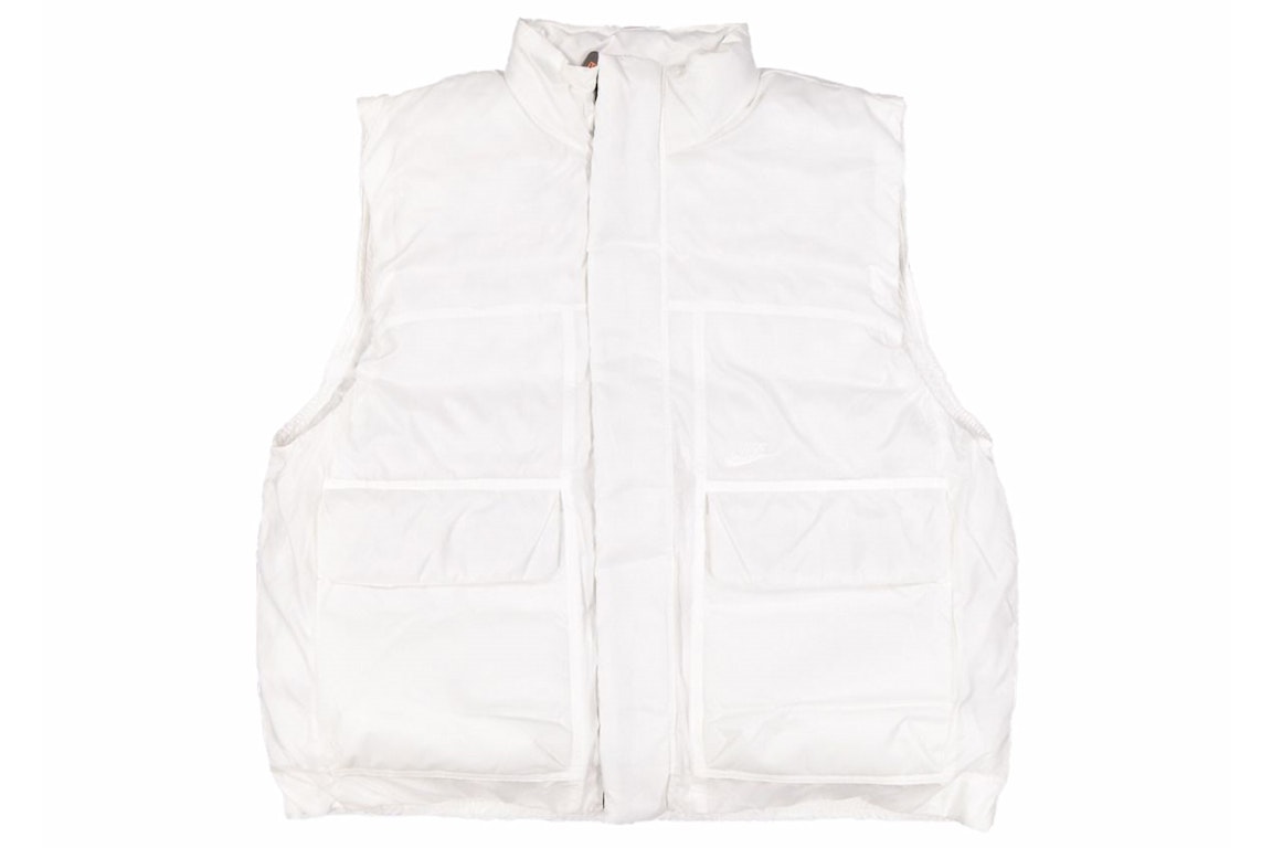 Pre-owned Nike Sportswear Tech Pack Therma-fit Adv Vest White