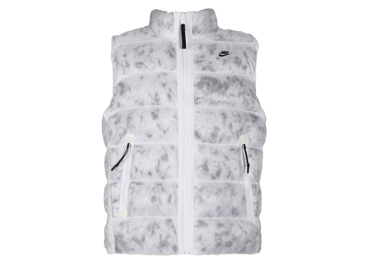 Nike Sportswear Tech Pack Therma-Fit Bubble Vest White/Grey