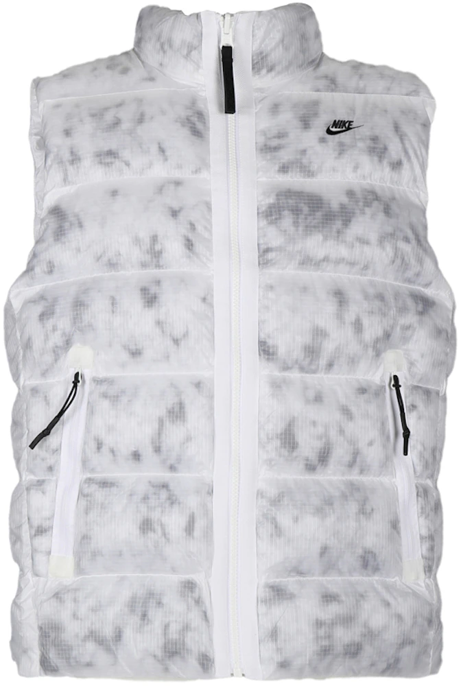 Nike Sportswear Tech Pack Therma-Fit Bubble Vest White/Grey Men's