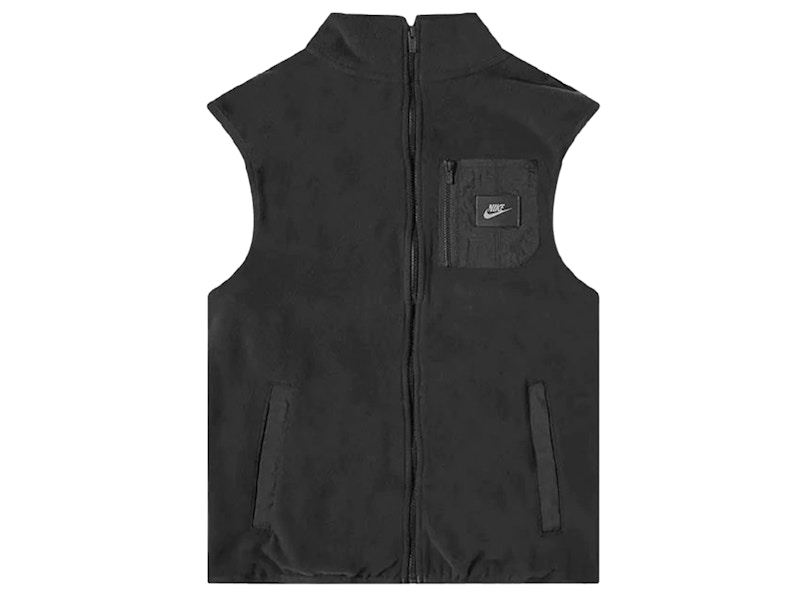 Nike Sportswear Therma FIT Sports Utility Fleece Gilet Black Black