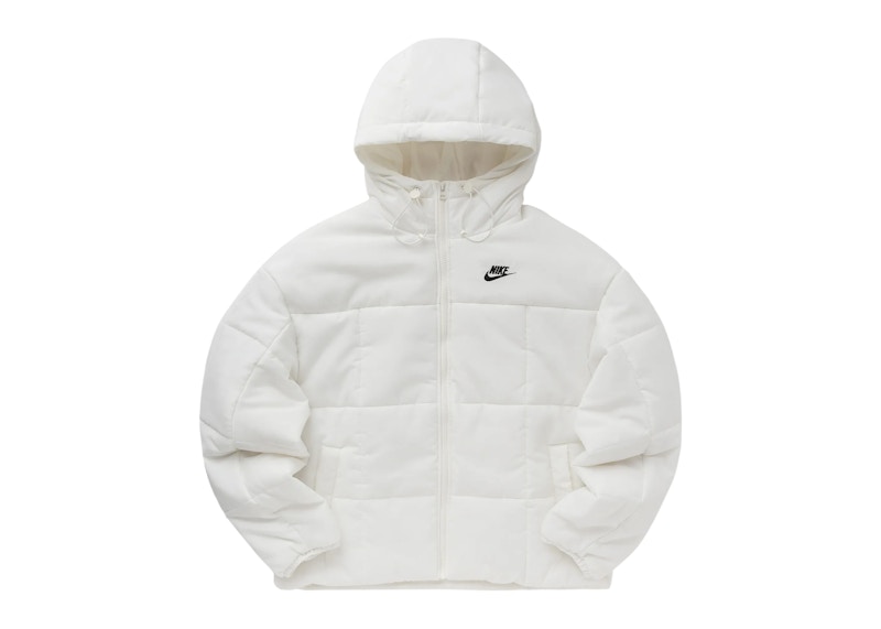 white puffer jacket mens nike