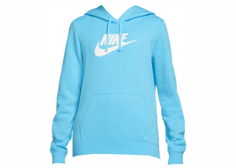 Light blue nike hoodie on sale womens