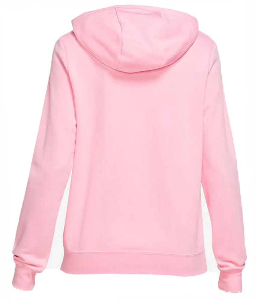 Nike Womens Sportswear Club Fleece Full-Zip Hoodie Pink XXL