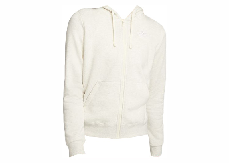 Nike women's discount fleece hoodie oatmeal