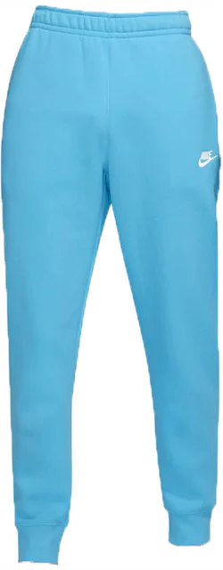 Nike Sportswear Women's Club Fleece Jogger Pants Baltic Blue/White
