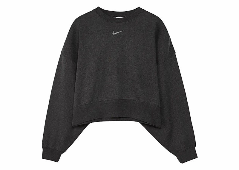 Dark grey nike online sweatshirt