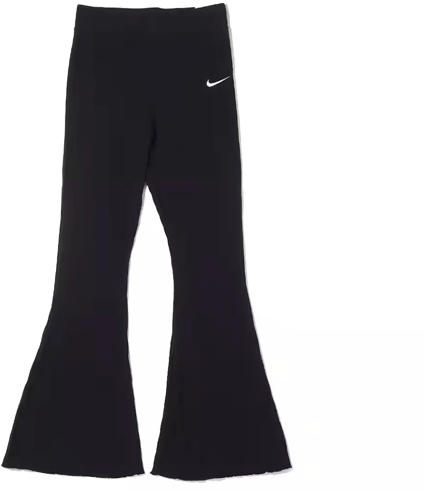 Nike Sportswear Womens High Waist Ribbed Jersey Pants (Asia Sizing) Black -  SS23 - US