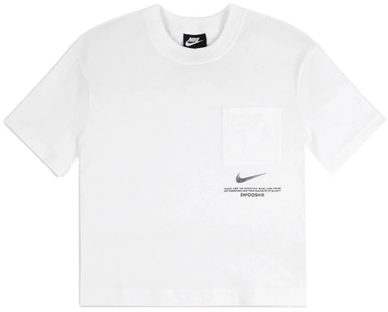 Nike Sportswear Women's Swoosh T-shirt White - FW23 - US