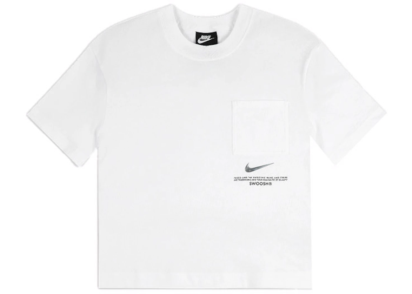 Nike Sportswear Women's Swoosh T-shirt White - FW23 - US