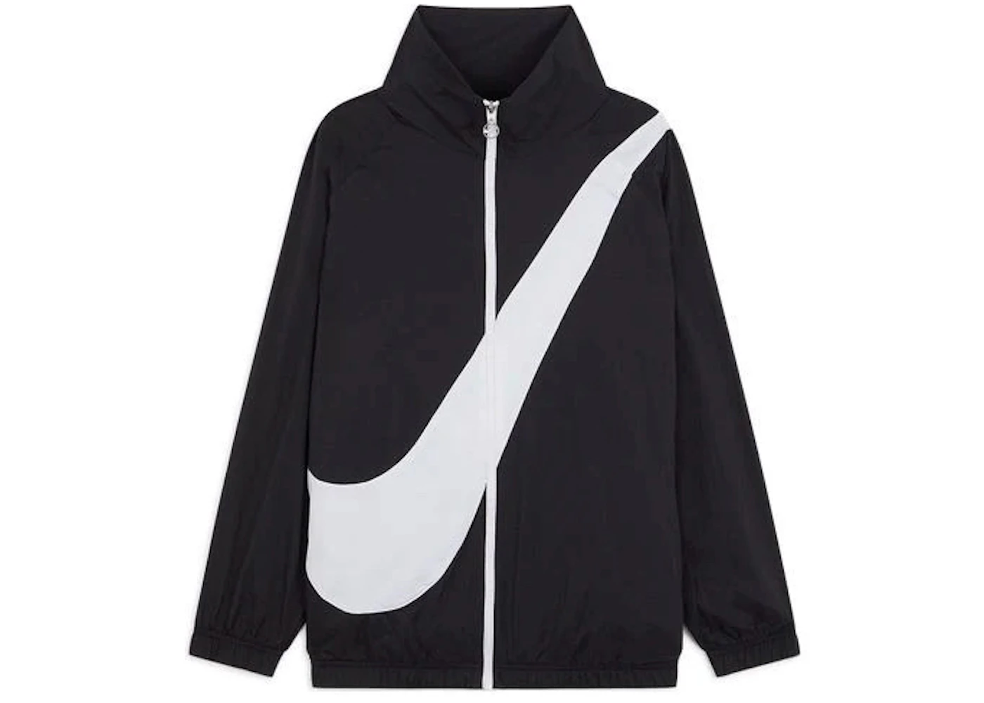 Nike Sportswear Women's Swoosh Woven Jacket Black/White - FW23 - US