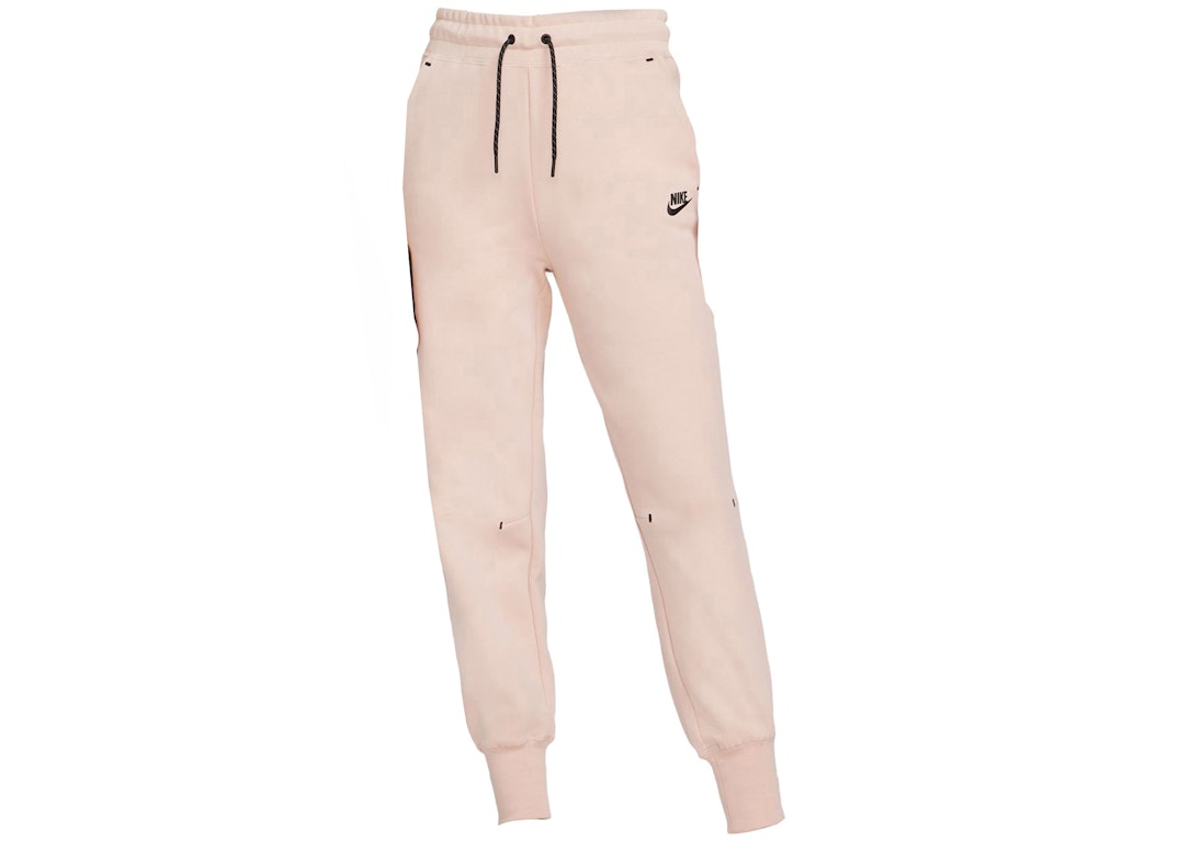 Pre-owned Nike Sportswear Women's Tech Fleece Joggers Pink Oxford/black