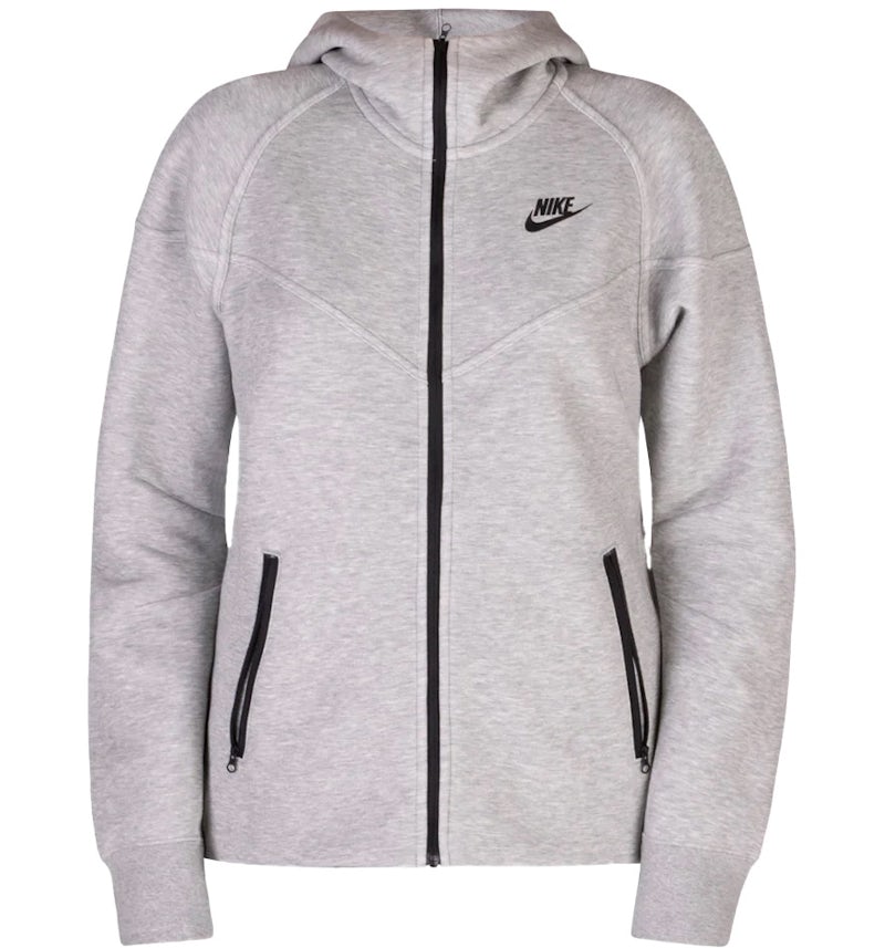Grey Heather Nike Sportswear Hoodie Dame Nike Sportswear Women's