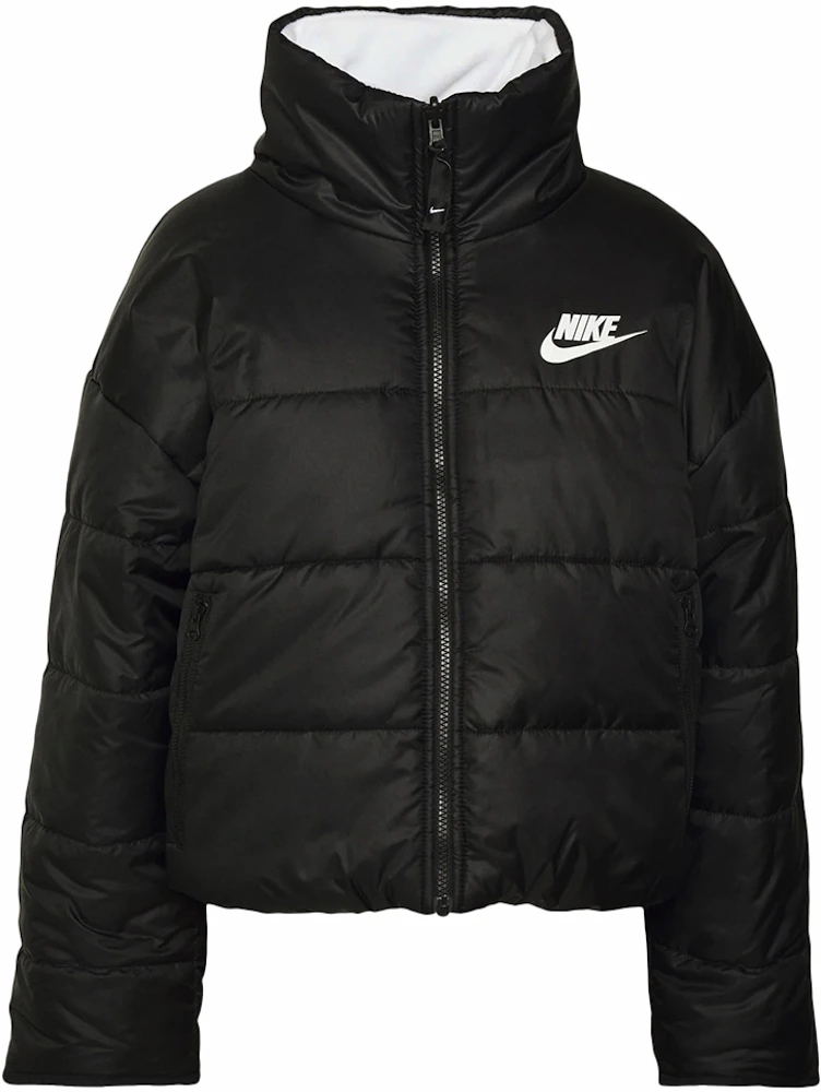 Nike Sportswear Therma-fit Repel Hooded Puffer Jacket in Black