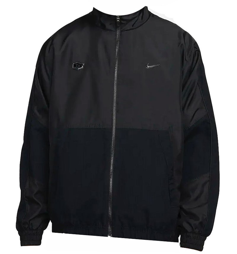 Nike Sportswear Woven Track Jacket Black Men's SS24 US