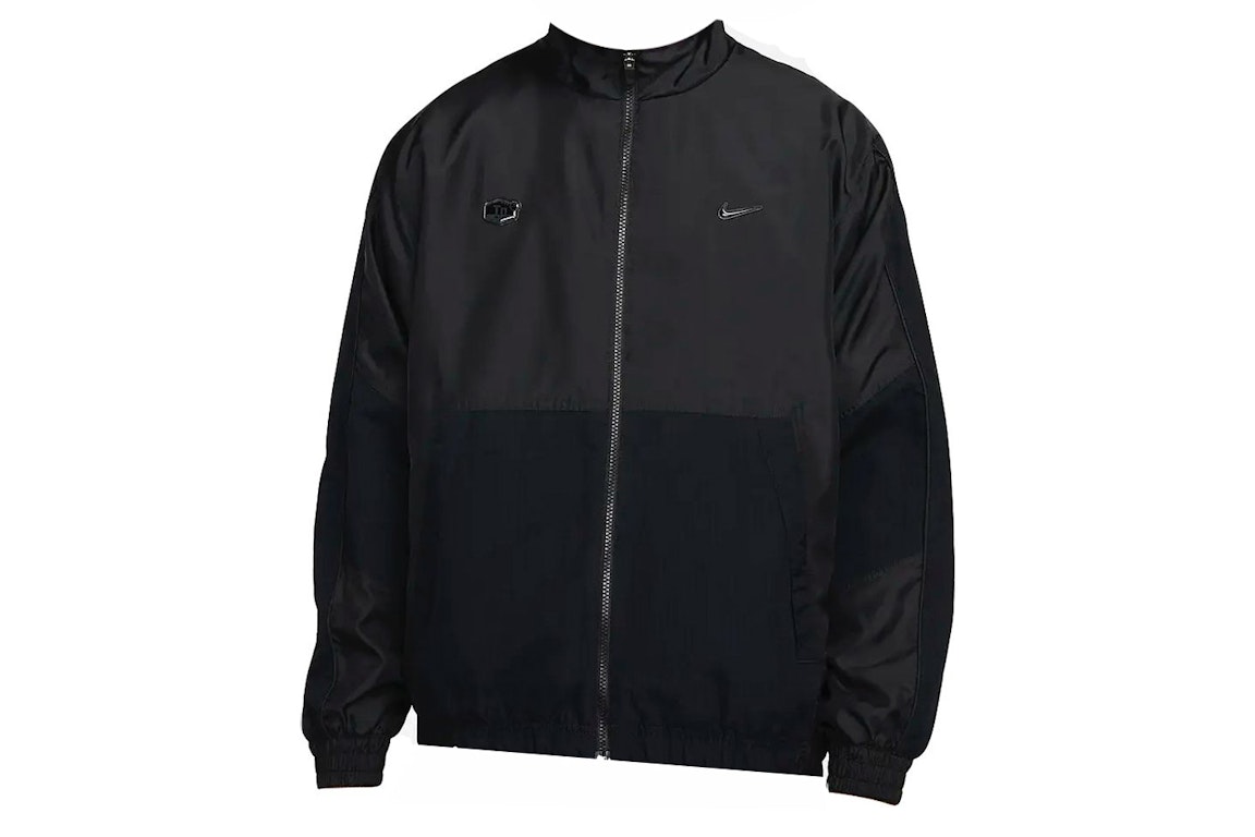 Pre-owned Nike Sportswear Woven Track Jacket Black