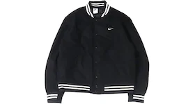 Nike Sportwear Authentics Varsity Jacket Black/White