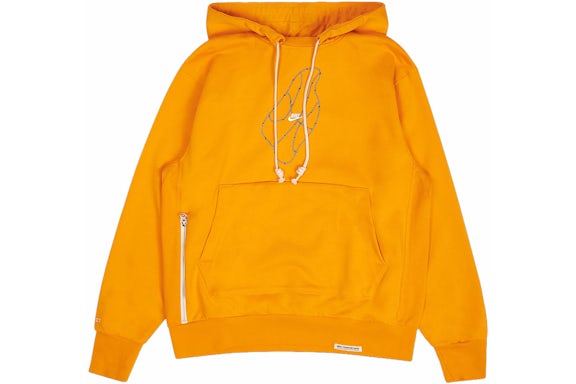 Nike Sudadera con capucha de baloncesto Standard Issue Dri-Fit Anaranjado