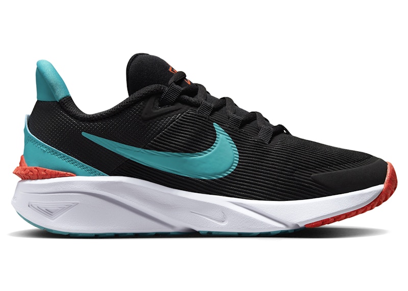 Nike Star Runner 4 Black Bright Crimson White Dusty Cactus (GS