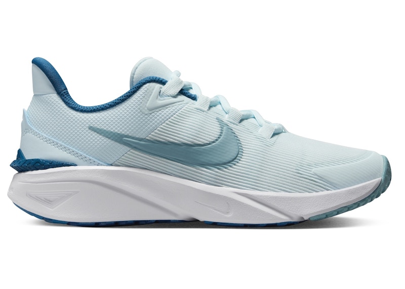 Pre-owned Nike Star Runner 4 Denim Turquoise Sneakers In Glacier Blue/astronomy Blue/white
