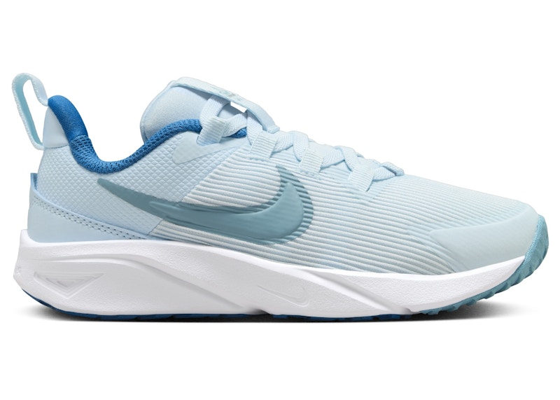 Pre-owned Nike Star Runner 4 Denim Turquoise Sneakers In Glacier Blue/astronomy Blue/white