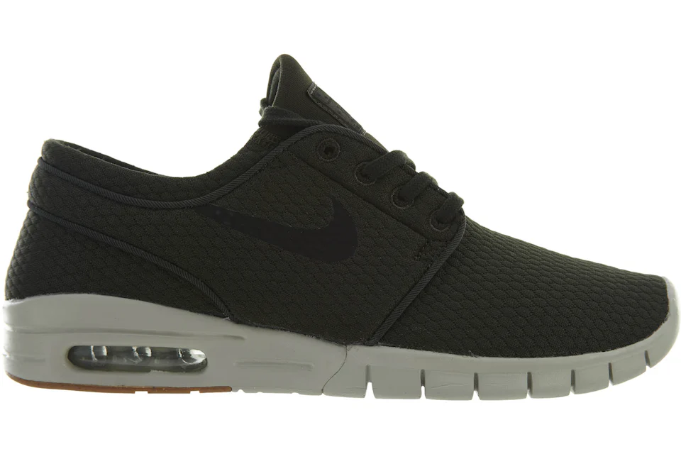 Nike Stefan Janoski Max Sequoia Black-Gum-Medium Brown Men's - 631303-302 - US