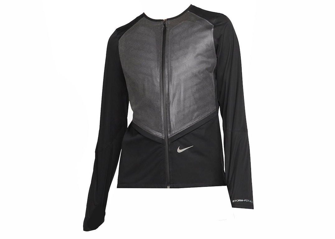Pre-owned Nike Storm-fit Adv Run Division Jacket Black/grey