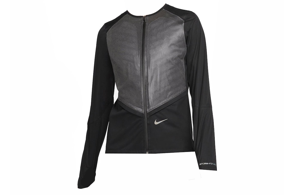 Pre-owned Nike Storm-fit Adv Run Division Jacket Black/grey