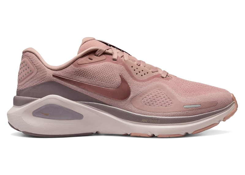 pink and rose gold nike
