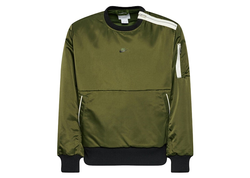 Nike Style Essentials+ Filled Crew Sweatshirt Groen