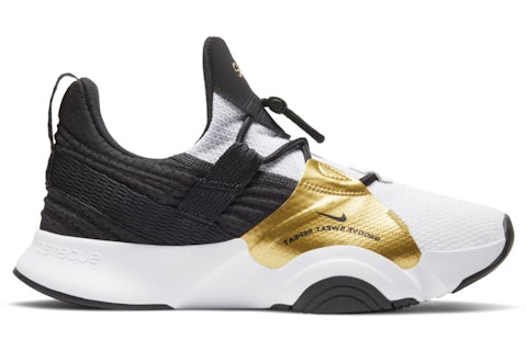Nike Superrep Groove White Metallic Gold Coin (Women's) CT1248