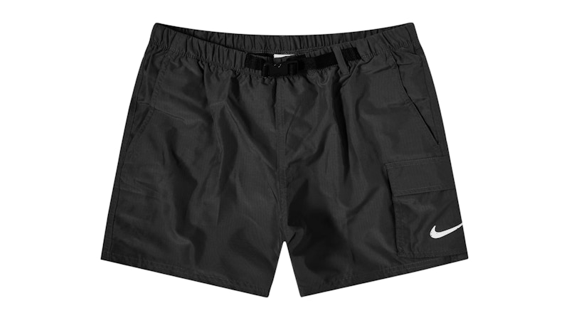 nike swim belted shorts
