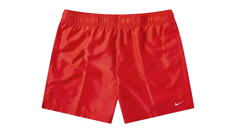 red nike shorts 5 inch