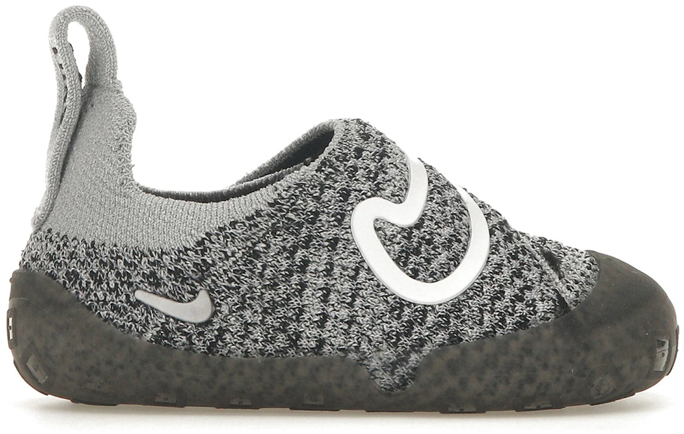Nike Swoosh 1 Black Wolf Grey (TD) Toddler - FB3244-001 - US