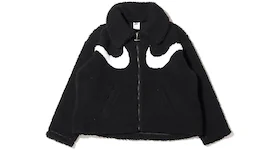 Nike Swoosh Womens Full-Zip Jacket (Asia Sizing) Black/White