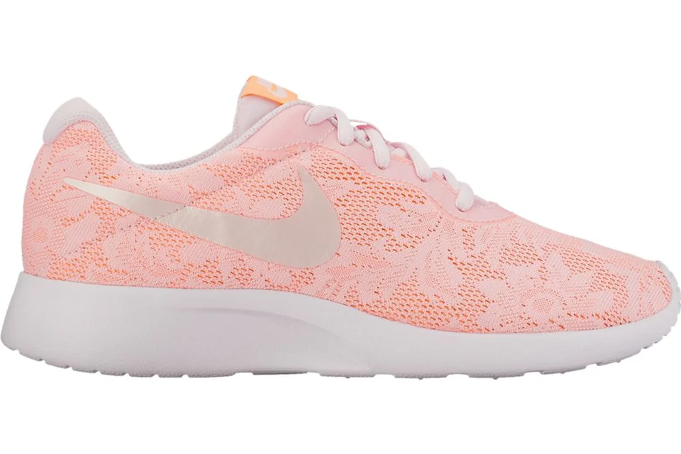 Nike Tanjun Pink Mesh Floral Women s 902865 600 US