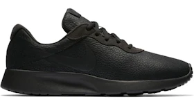 Nike Tanjun Premium Black Leather