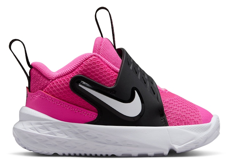 Nike Team Hustle D 12 Laser Fuchsia Black White (TD