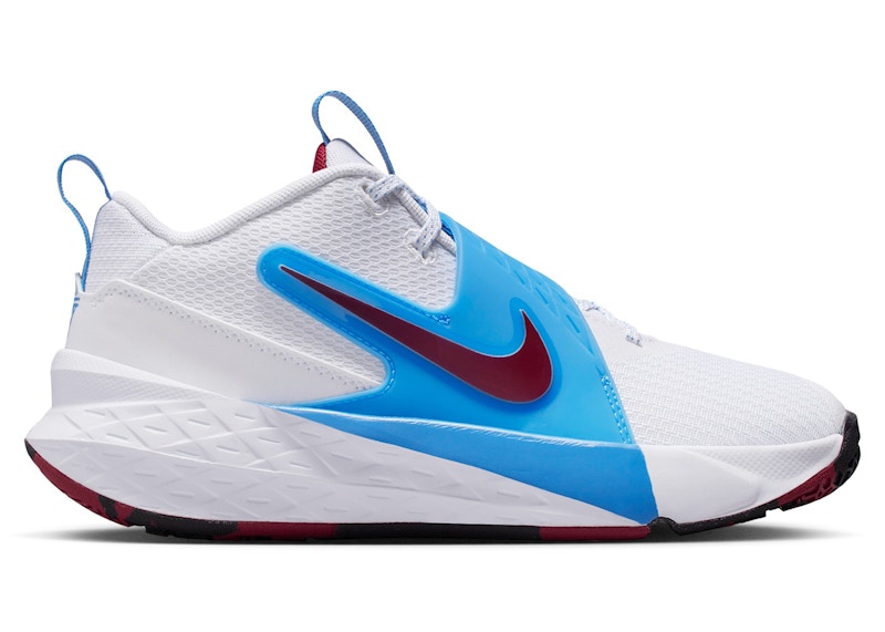 ●MC. JR. CAS レア ミドル Nike Team Hustle D 12 White University Blue Black Team Red