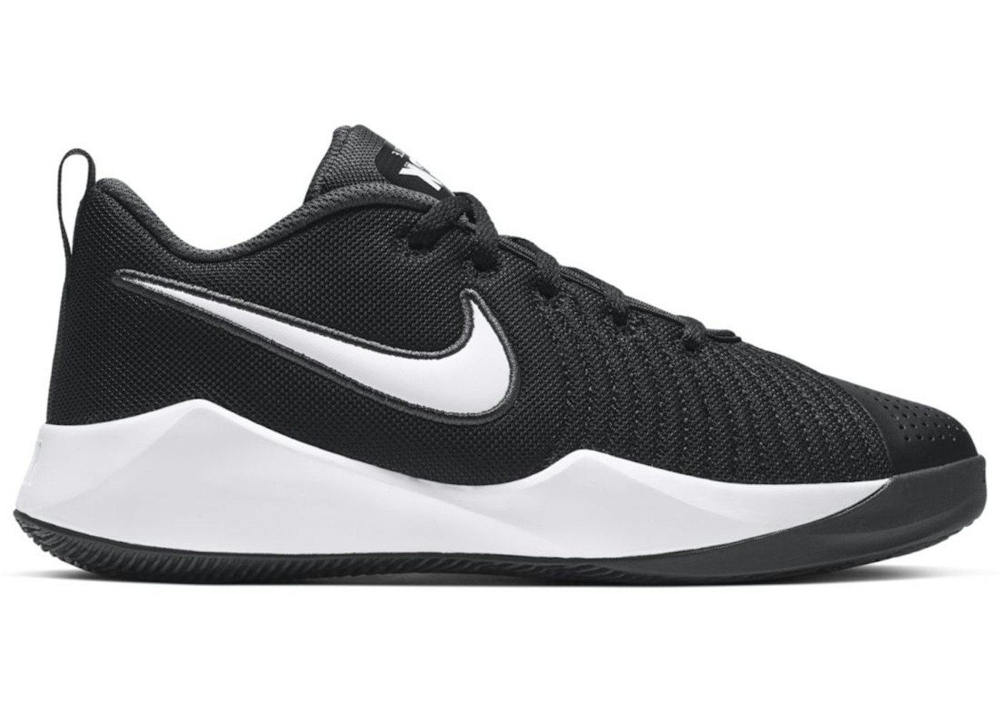 Nike Team Hustle Quick 2 Black Volt (GS) - AT5298-002