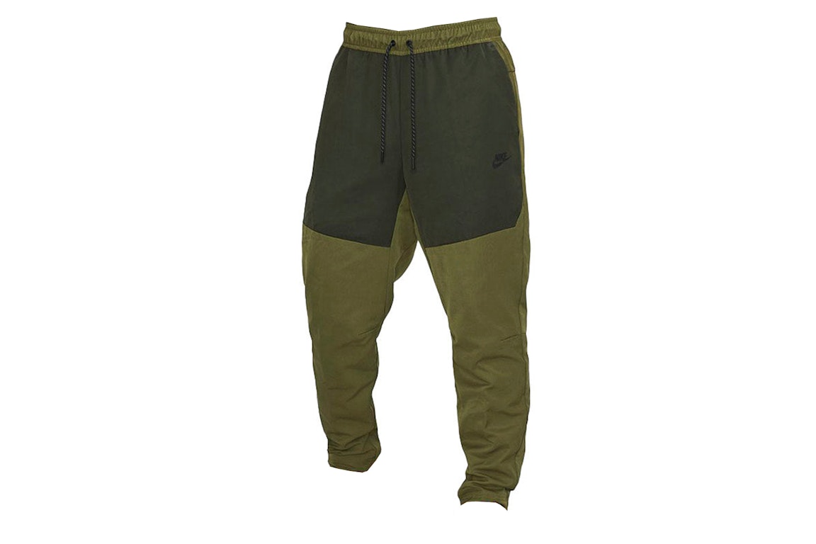 Pre-owned Nike Tech Essentials Repel Joggers Olive Green