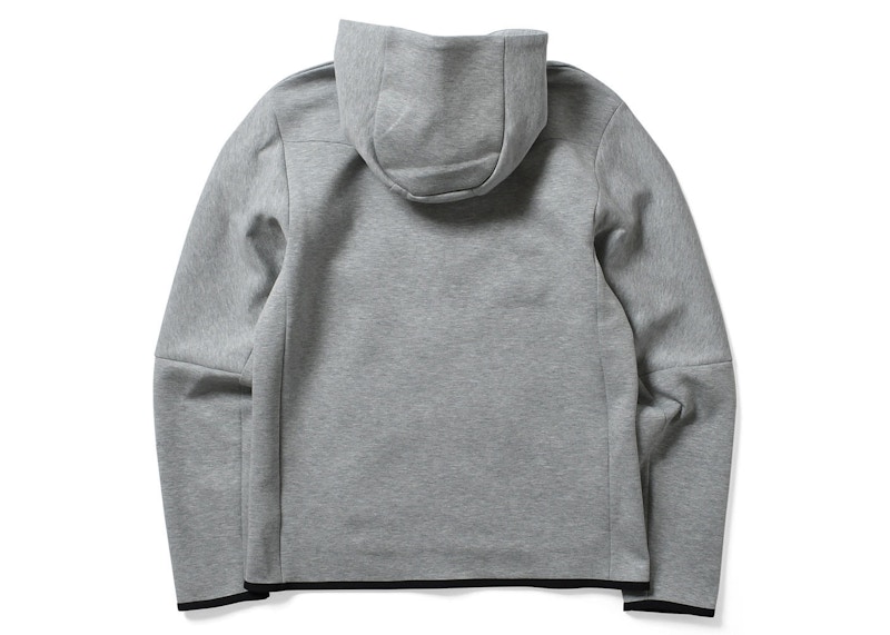 Nike Sportswear Tech Fleece FullZip Hoodie (Asia Sizing) Dark Grey Heather Men's FW22 US