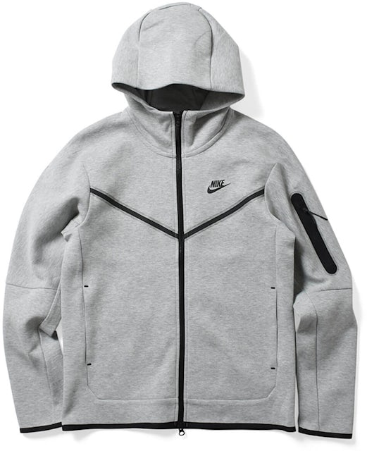 Nike Sportswear Tech Fleece Full-Zip Hoodie Men - Dark Grey