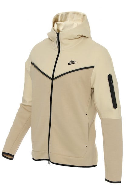 Nike Sportswear Tech Fleece Full-Zip Hoodie Beach Brown/Black
