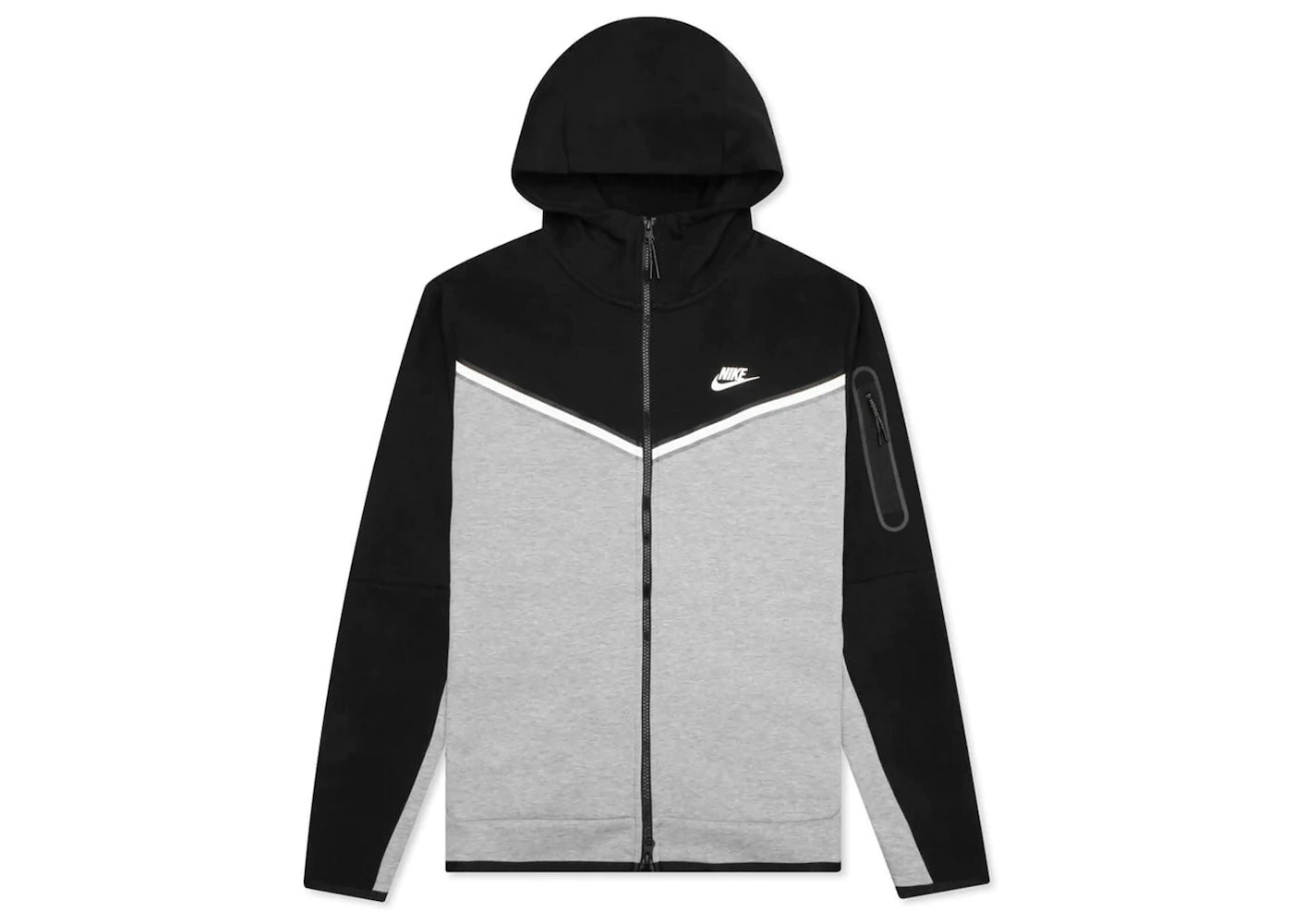 Nike Sportswear Tech Fleece Full-Zip Hoodie Black/Dark Grey