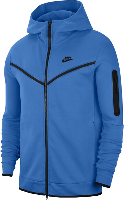 Nike Team Lettering Club Hoodie Man in Blue for Men