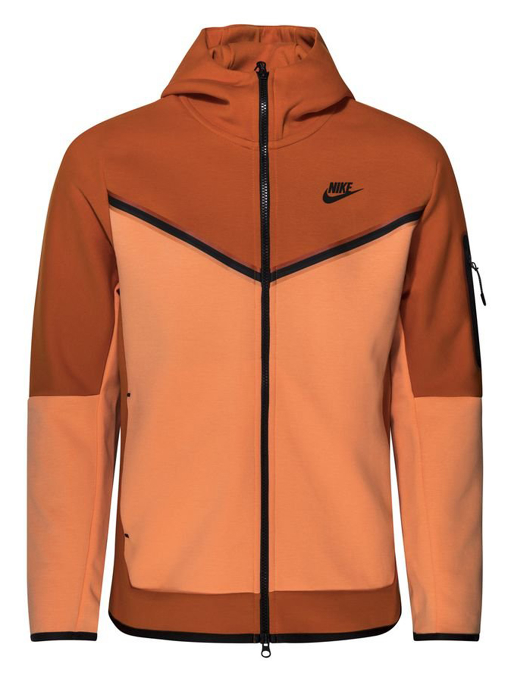 Nike Sportswear Tech Fleece Full-Zip Hoodie Campfire Orange/Orange
