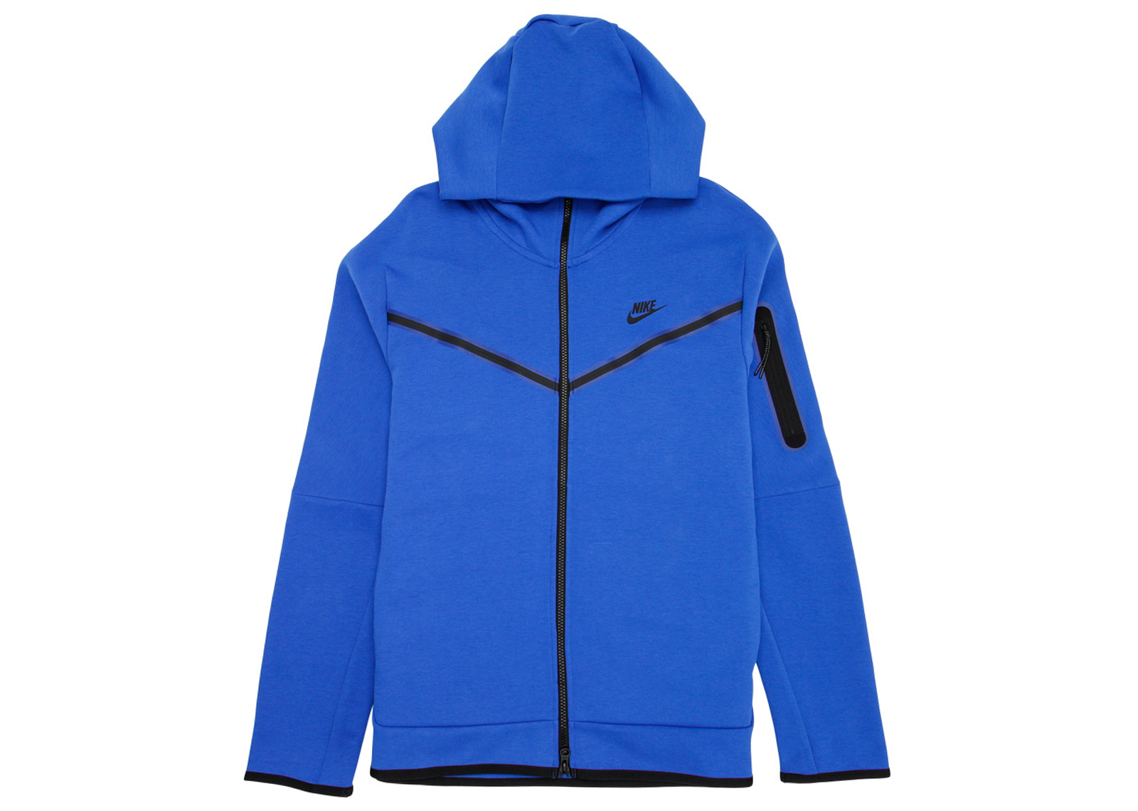 Nike Sportswear Tech Fleece Full Zip Hoodie Game Royal Black