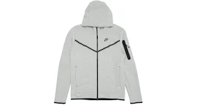 Felpa Nike Sportswear Tech Fleece Full-Zip grigio/nero melangiato