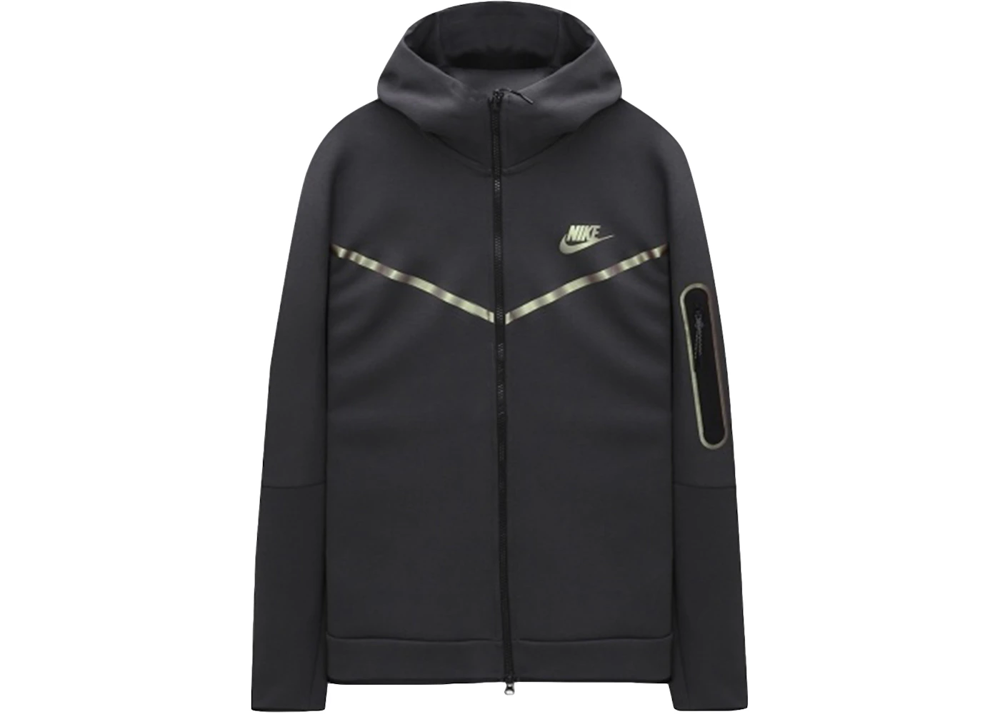 Dark Smoke Grey Black And White Tech Fleece Buy Nike Sportswear